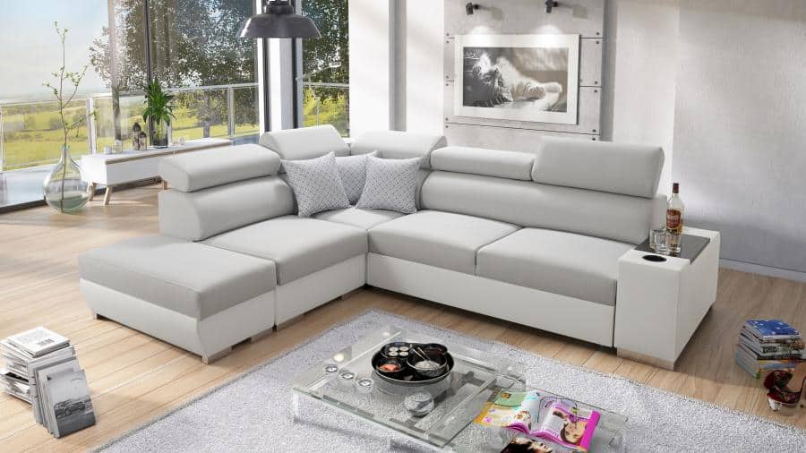 Perseo set forfra placeret i nordiske stue